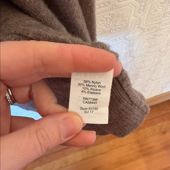 Madewell Ryder Cardigan Sweater in Heather Root Size L - Picture 11 of 12